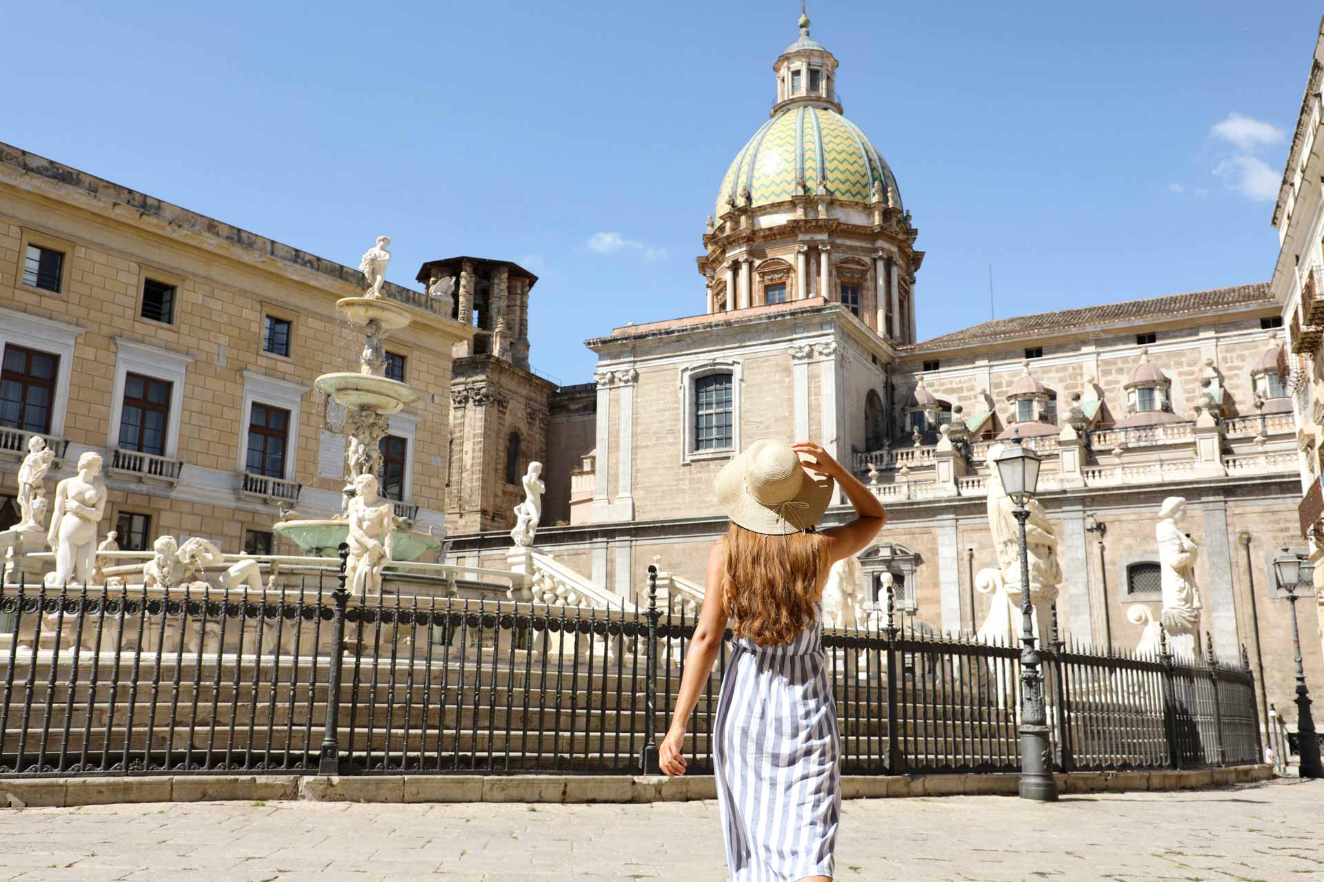 Arrive Palermo, welcome hosted evening